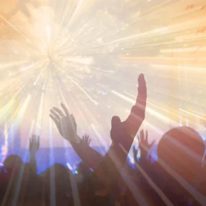 Eternalization - Hands up towards the bright light