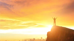 bright light radiating the sky - second coming is here